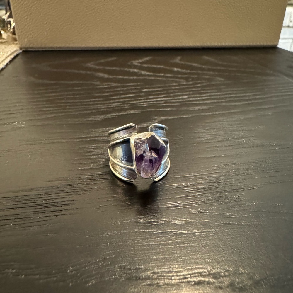 Sterling Silver Amethyst Ring